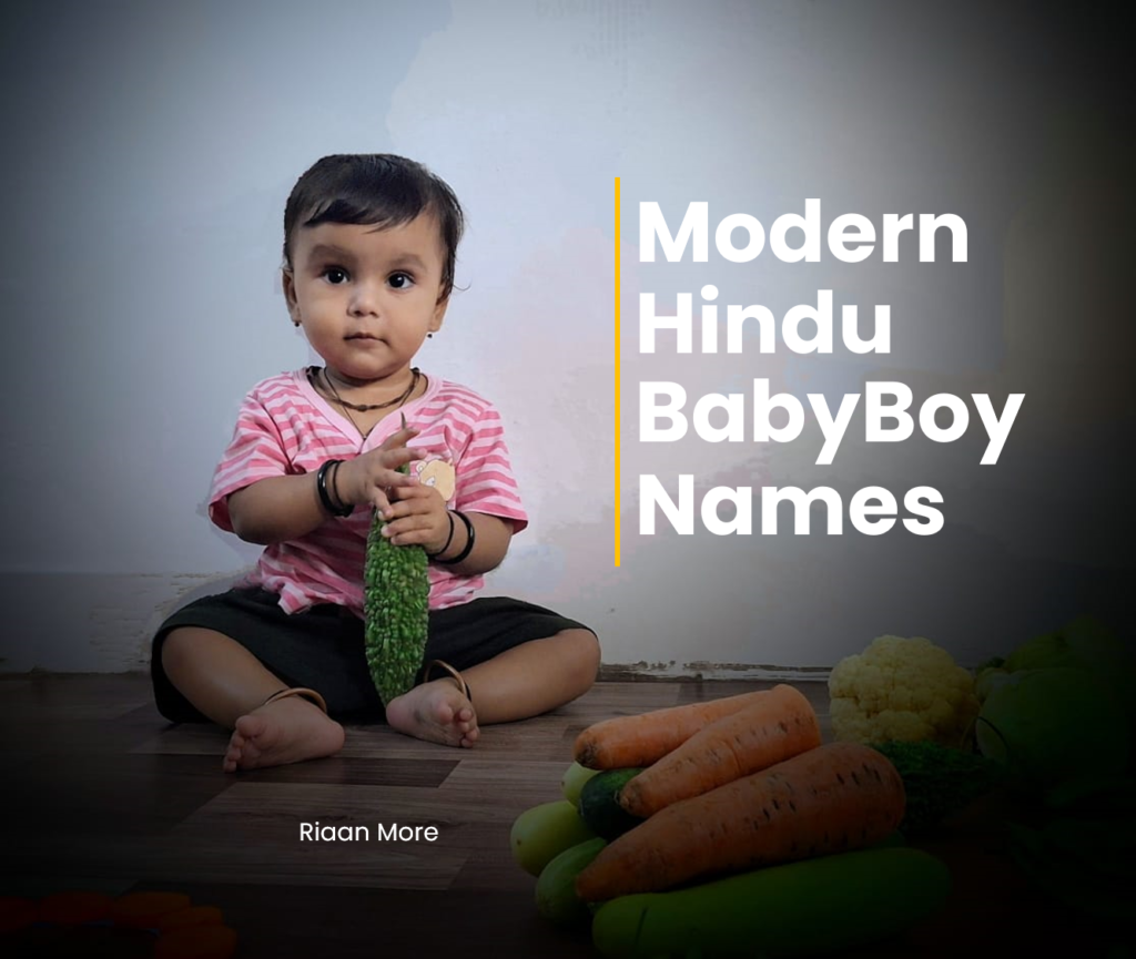 modern hindu baby name 2025 - picture of Riaan More